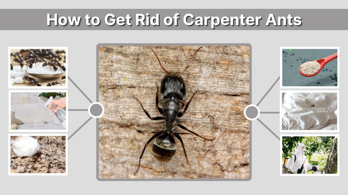 How to Get Rid of Carpenter Ants: Outdoor & Natural Solutions