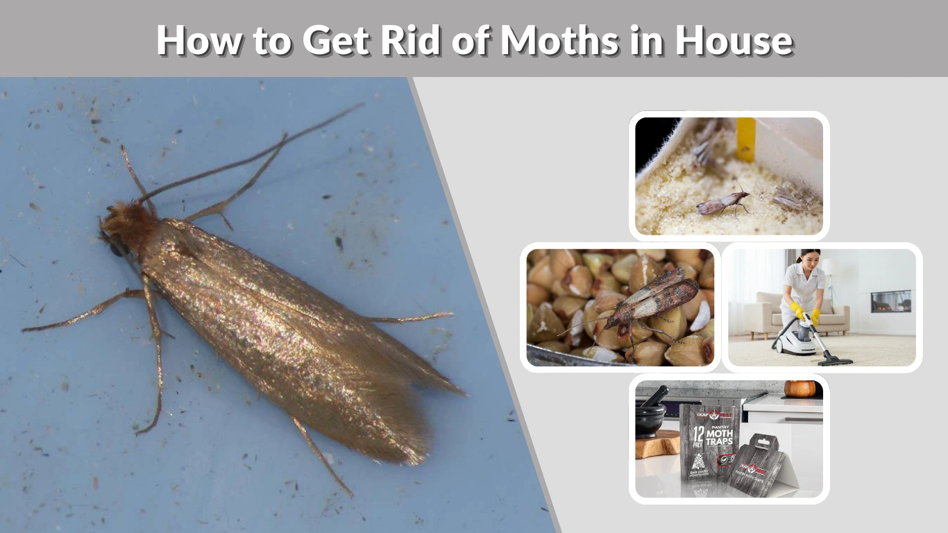 How to Get Rid of Moths in House Fast & Naturally