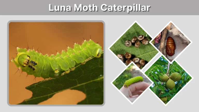 Luna Moth Caterpillar : Identification, Diet, Care, Life Cycle