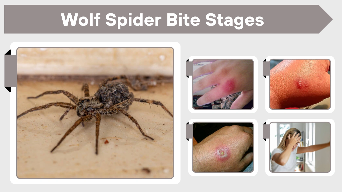Wolf Spider Bite Stages: Early Signs and Healing Timeline