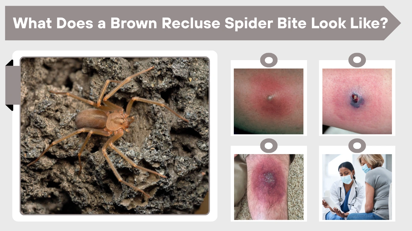 What Does a Brown Recluse Spider Bite Look Like? 