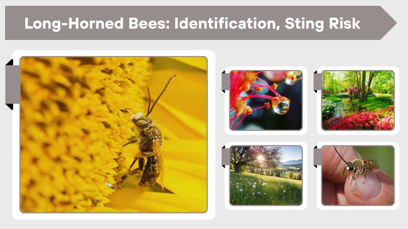 Long-Horned Bees: Identification, Sting Risk & Facts