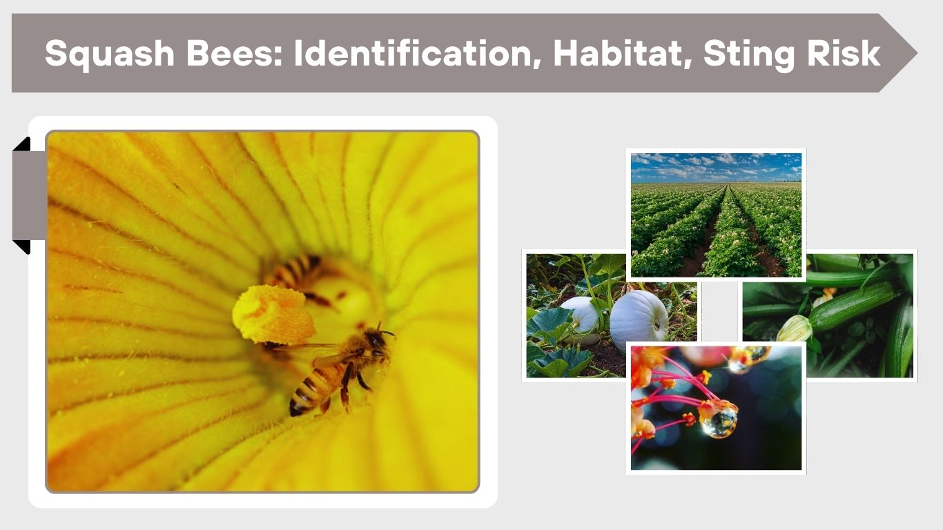 Squash Bees: Identification, Habitat, Sting Risk & Benefits