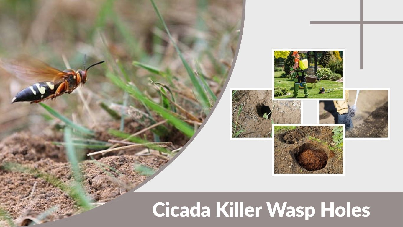 Cicada Killer Wasp Holes: Identification and Removal