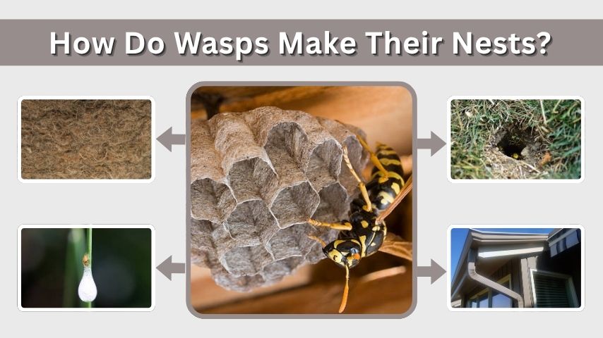How Do Wasps Make Their Nests? Materials and Process