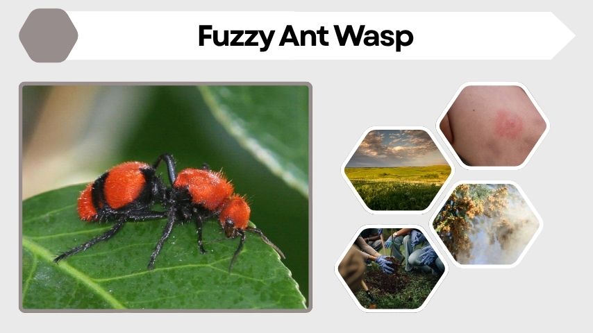 Fuzzy Ant Wasp: Identification, Sting, and Facts