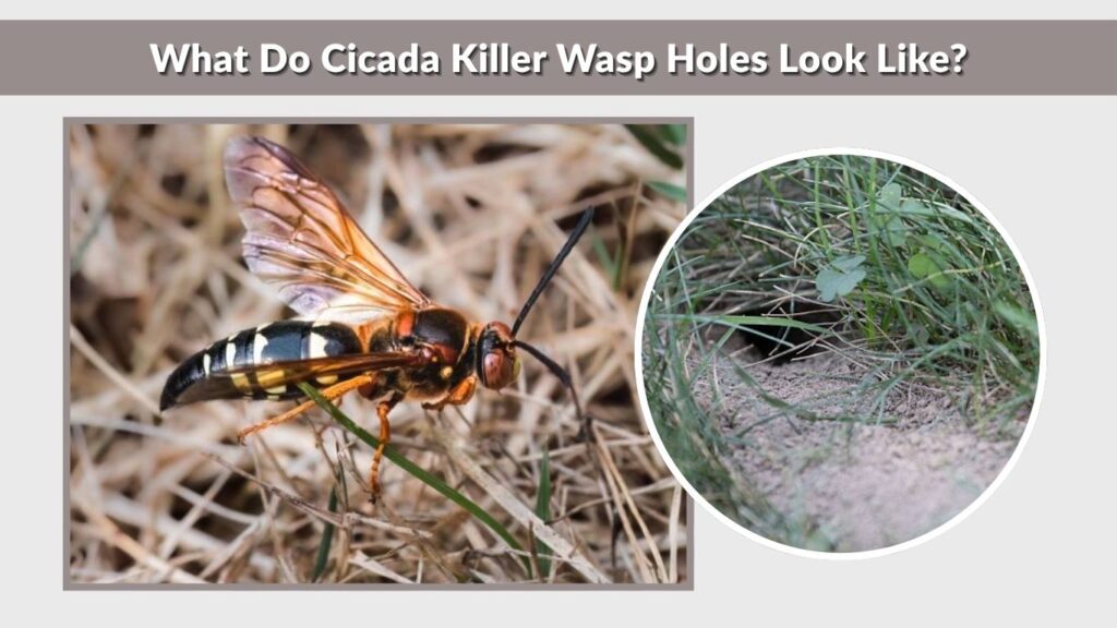 What Do Cicada Killer Wasp Holes Look Like?