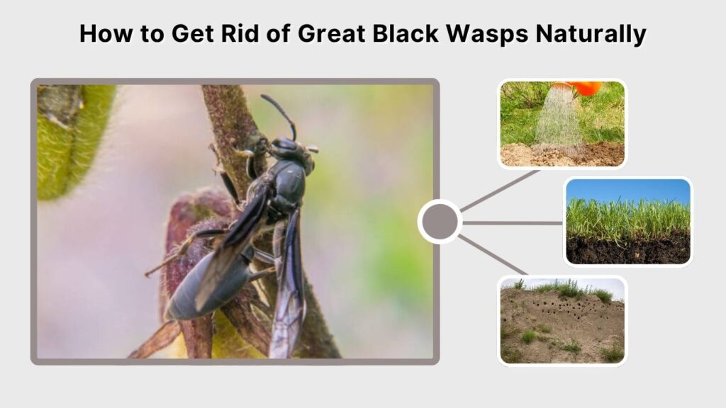 How to Get Rid of Great Black Wasps Naturally
