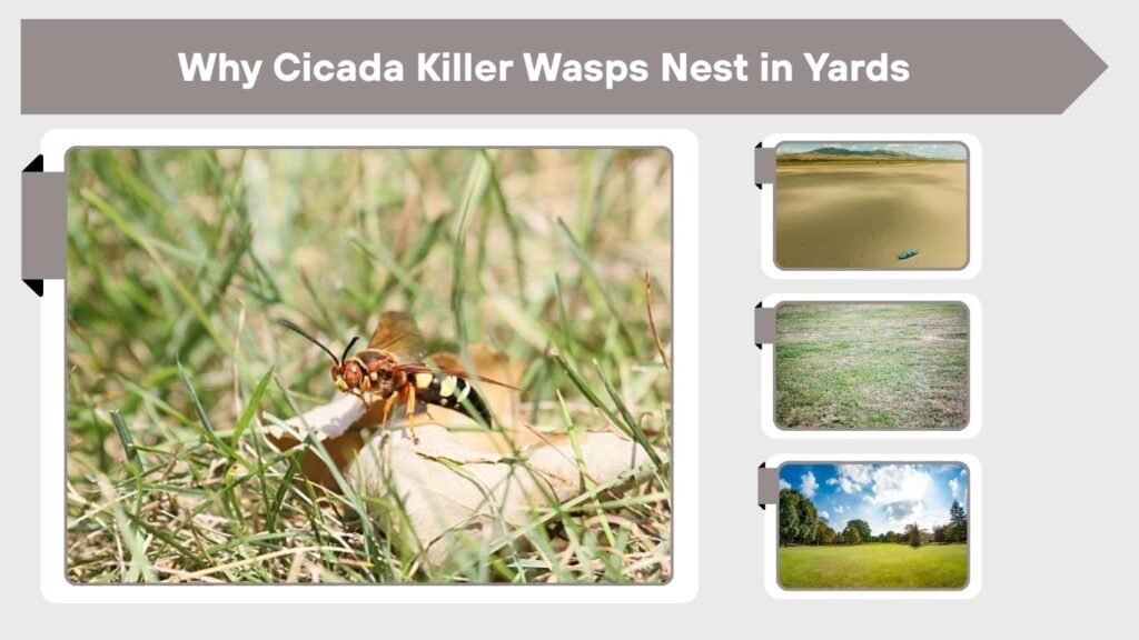 Why Cicada Killer Wasps Nest in Yards