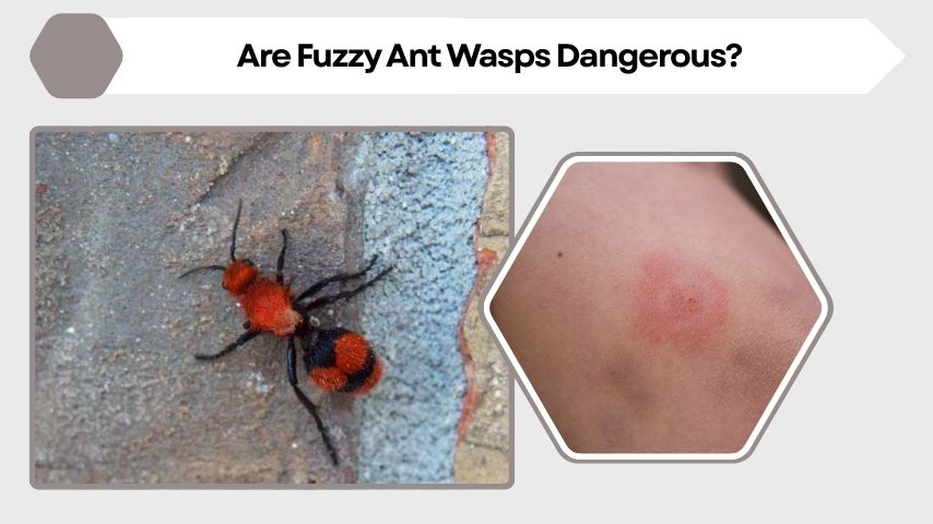 Are Fuzzy Ant Wasps Dangerous?