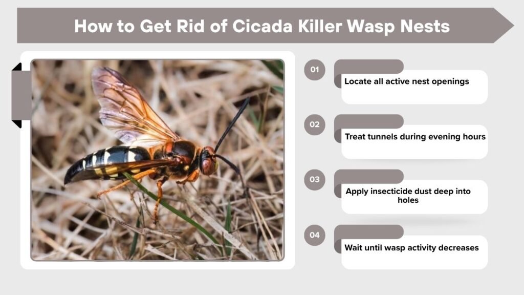 How to Get Rid of Cicada Killer Wasp Nests