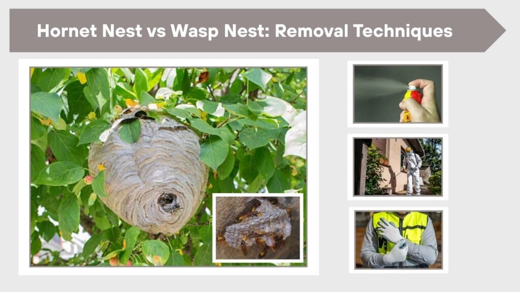 Hornet Nest vs Wasp Nest: Removal Techniques
