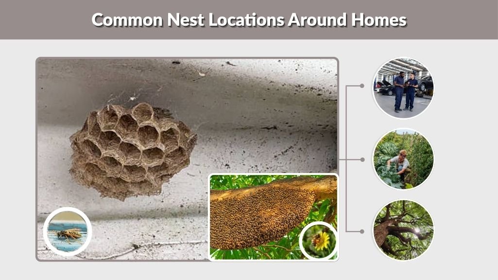 Common Nest Locations Around Homes