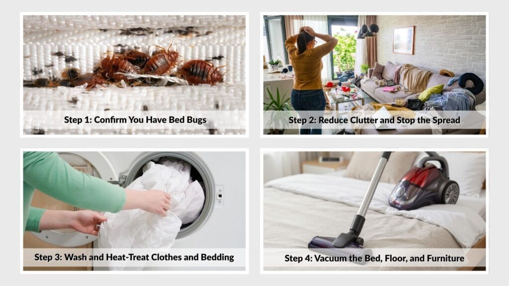 Step 1: Confirm You Have Bed Bugs