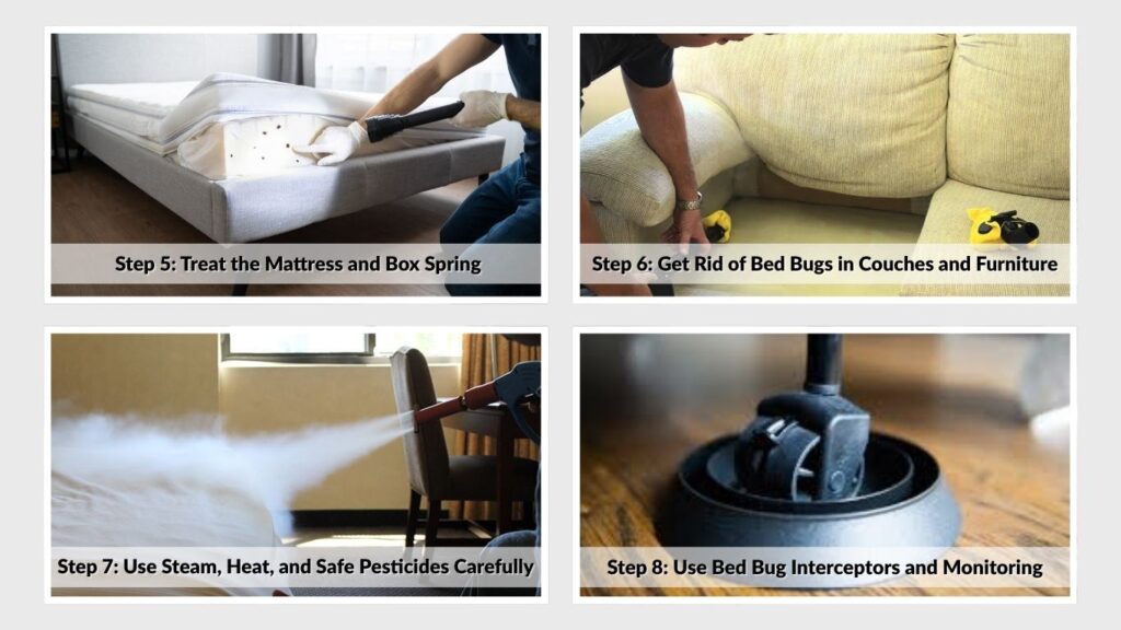 Step 5: Treat the Mattress and Box Spring