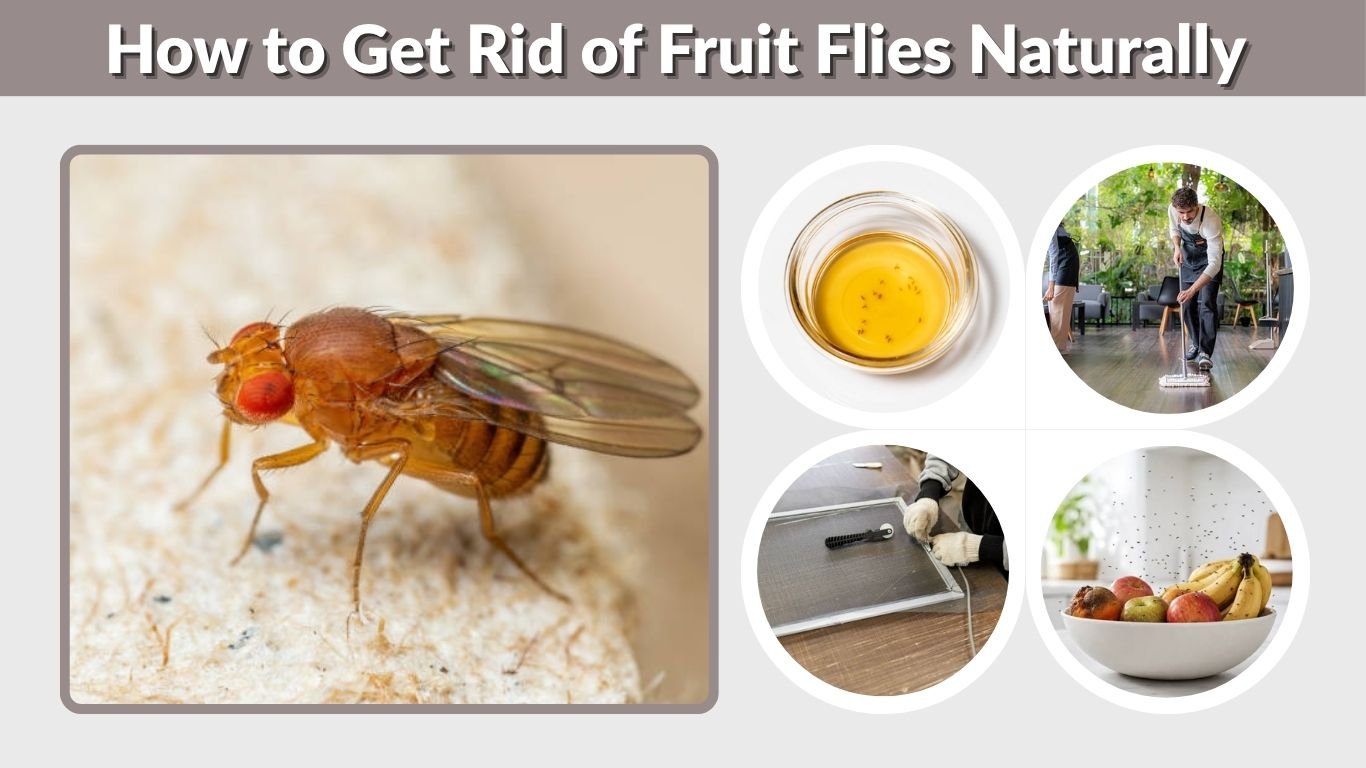 How to Get Rid of Fruit Flies Naturally and Quickly