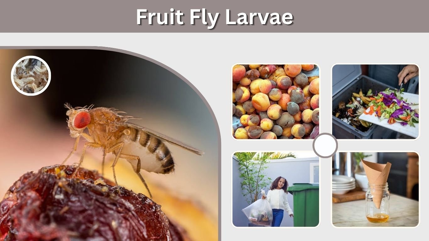 Fruit Fly Larvae: Identification, Lifecycle, and Removal