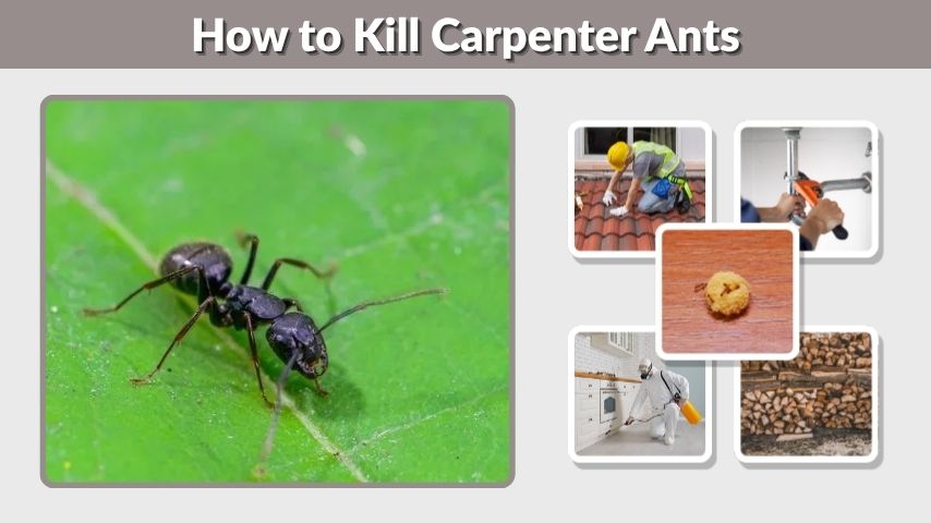 How to Kill Carpenter Ants and Stop Them Coming Back
