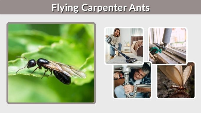 Flying Carpenter Ants: Identification, Risks and Removal
