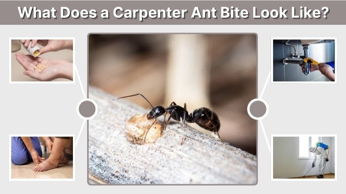 What Does a Carpenter Ant Bite Look Like? Identification