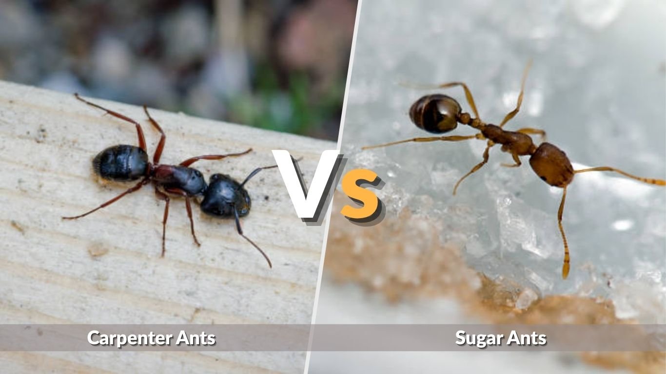 Carpenter Ants vs Sugar Ants: Key Differences