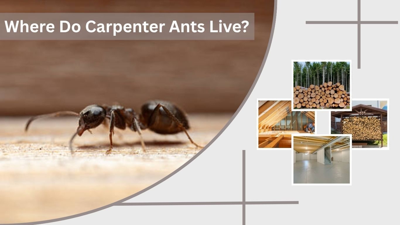 Where Do Carpenter Ants Live? Nest and Habitat Guide