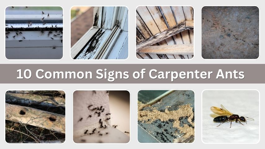 10 Common Signs of Carpenter Ants in Your House