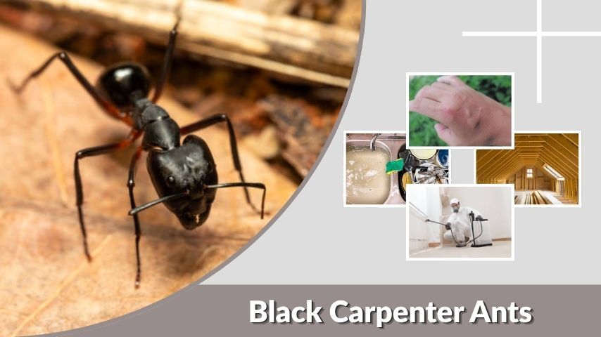 Black Carpenter Ants: Identification, Damage, and Control