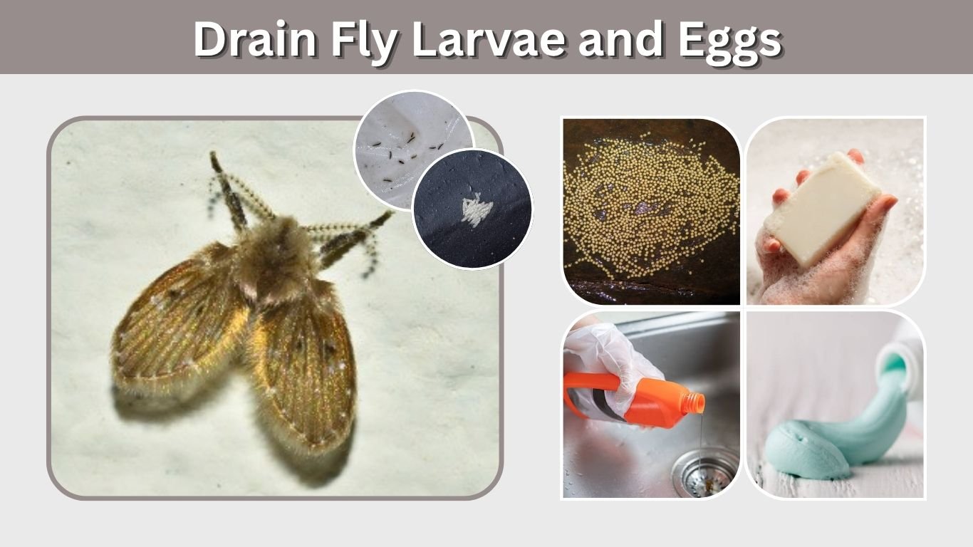 Drain Fly Larvae and Eggs: Identification and Removal