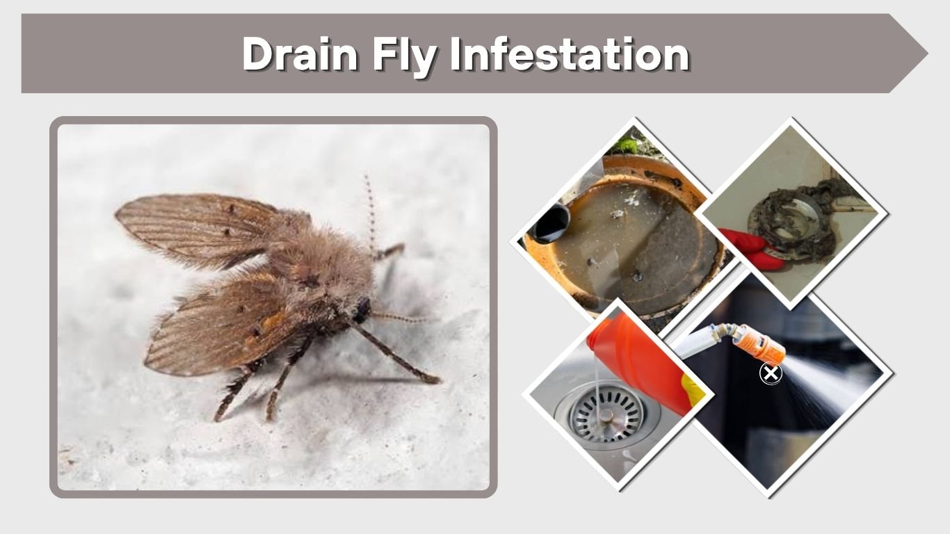 Drain Fly Infestation: Identification, Causes and Prevention