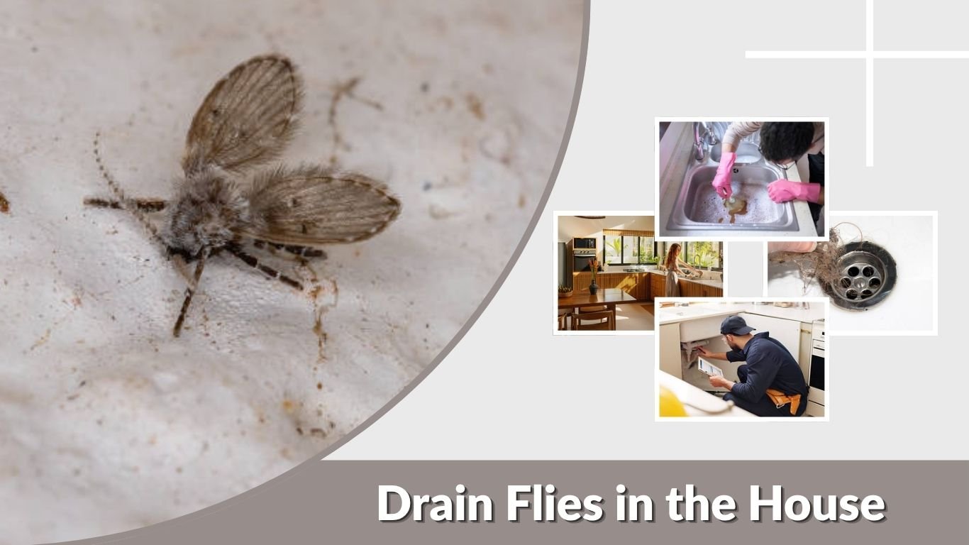 Drain Flies in the House: How to Get Rid of Them Immediately