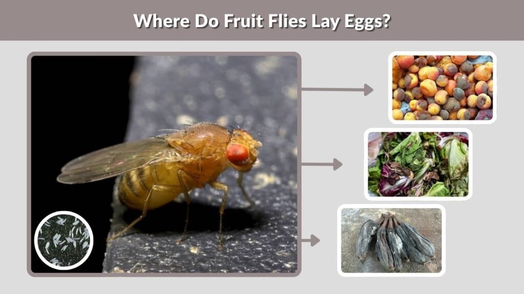 Where Do Fruit Flies Lay Eggs?