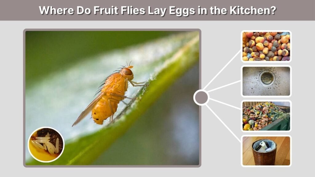 Where Do Fruit Flies Lay Eggs in the Kitchen?