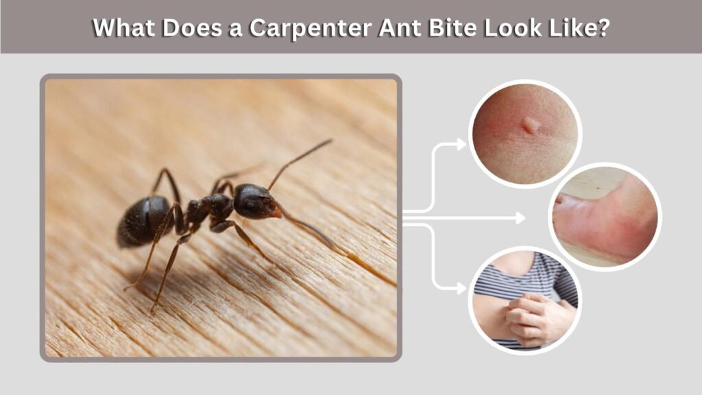 What Does a Carpenter Ant Bite Look Like?
