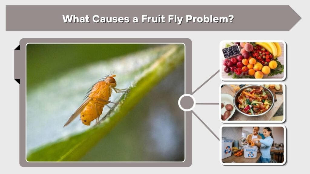 What Causes a Fruit Fly Problem?