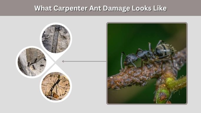 What Carpenter Ant Damage Looks Like