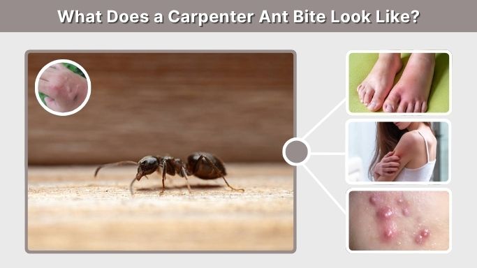 What Does a Carpenter Ant Bite Look Like?
