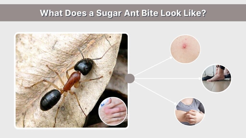 What Does a Sugar Ant Bite Look Like?