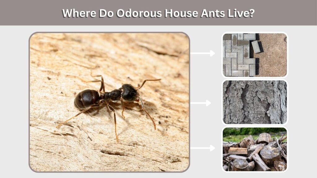 Where Do Odorous House Ants Live?