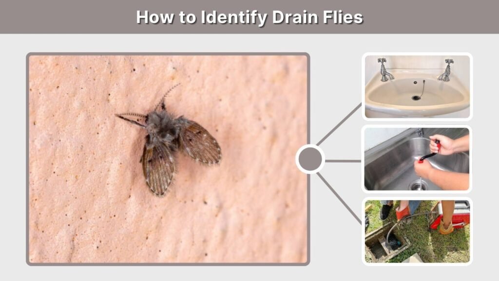 How to Identify Drain Flies