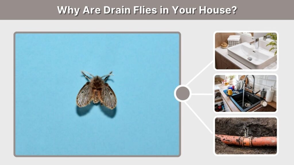 Why Are Drain Flies in Your House?