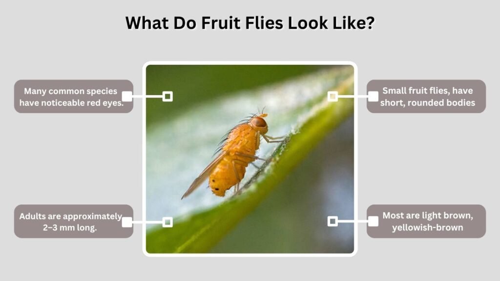 What Do Fruit Flies Look Like?