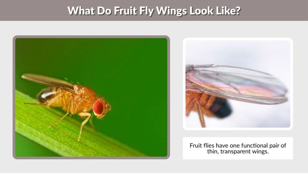 What Do Fruit Fly Wings Look Like?