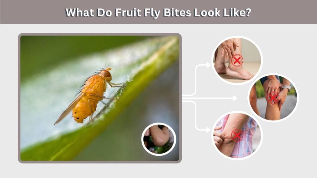 What Do Fruit Fly Bites Look Like?