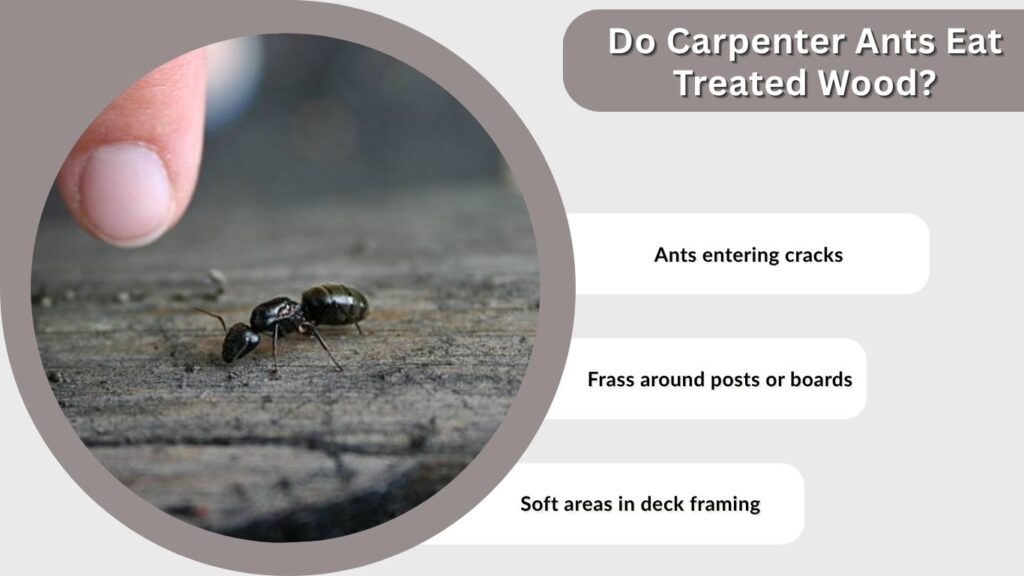 Do Carpenter Ants Eat Treated Wood?