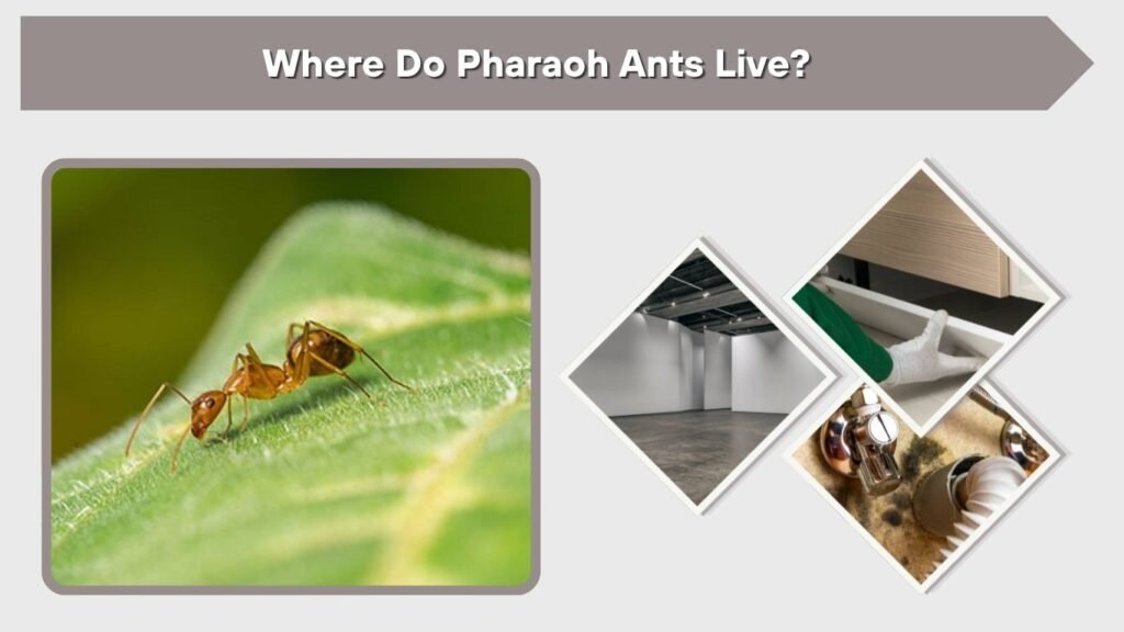Where Do Pharaoh Ants Live?