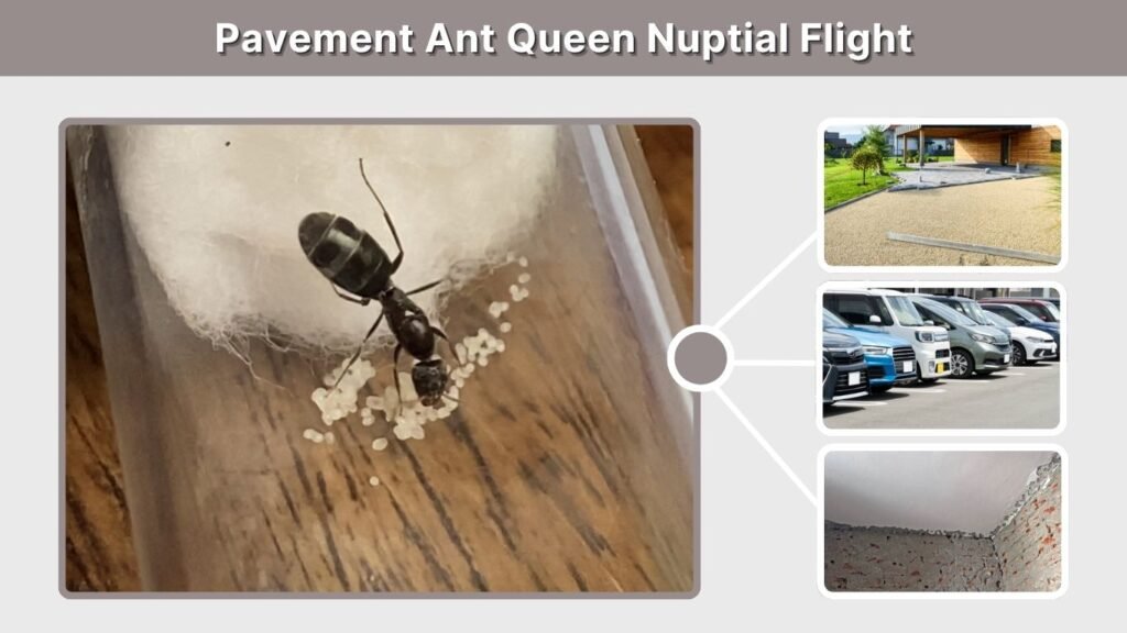 Pavement Ant Queen Nuptial Flight