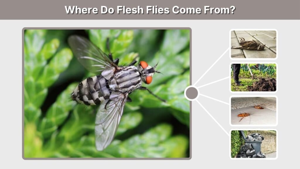 Where Do Flesh Flies Come From?