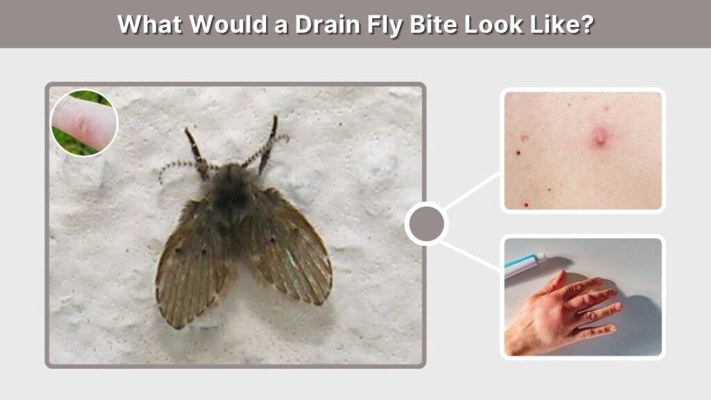 What Would a Drain Fly Bite Look Like?