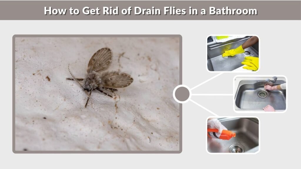 How to Get Rid of Drain Flies in a Bathroom